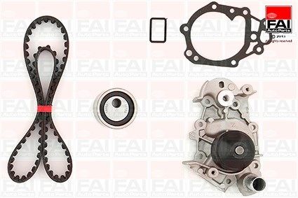 FAI AUTOPARTS Vesipumppu + jakohihnasarja TBK88-6124